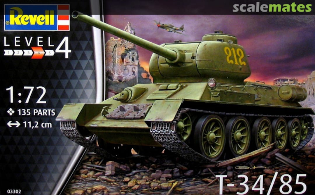 Boxart T-34/85 03302 Revell Boxart T-34/85 03302 Revell