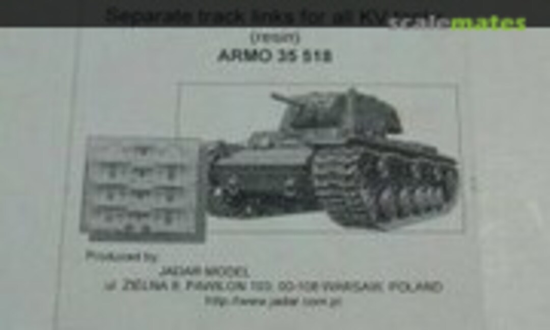 1:35 Separate track links for all KV tanks (Armo 35518) 35518