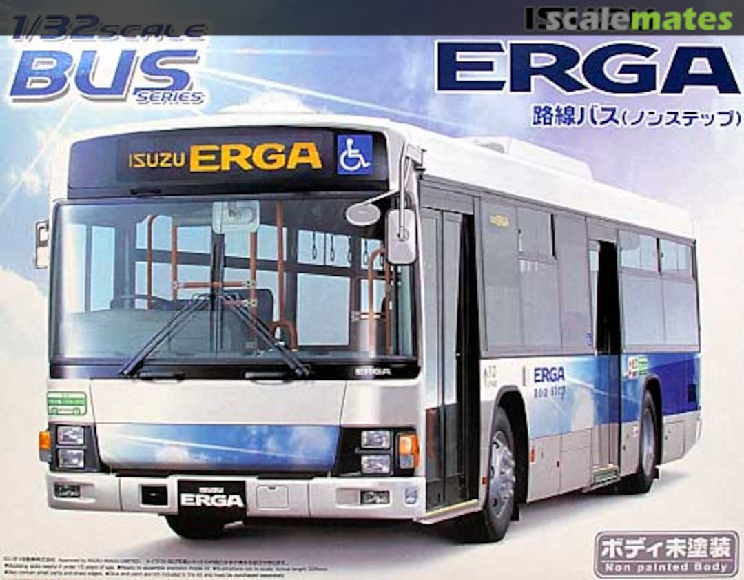 Boxart Isuzu Erga Non-Step Bus 046579 Aoshima Boxart Isuzu Erga Non-Step Bus 046579 Aoshima