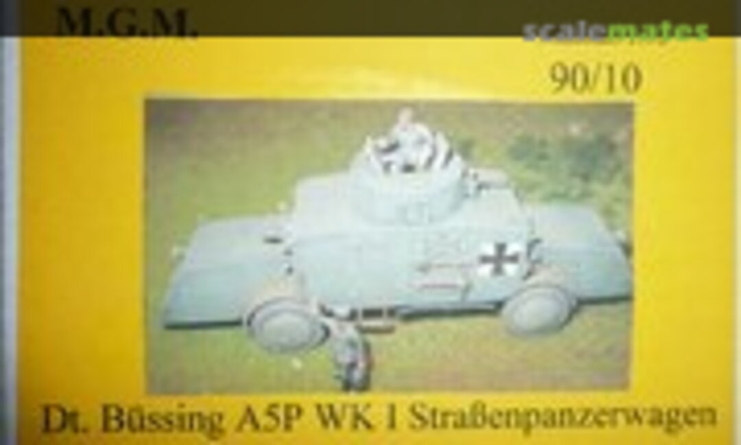 1:76 Dt. Büssing A5P Straβenpanzerwagen (M.G.M. 90/10) 90/10