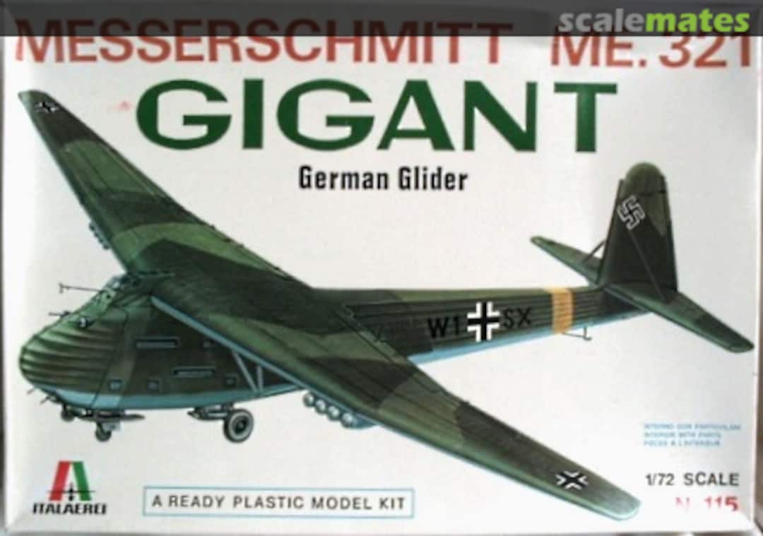 Boxart Messerschmitt Me.321 Gigant 115 Italaerei Boxart Messerschmitt Me.321 Gigant 115 Italaerei