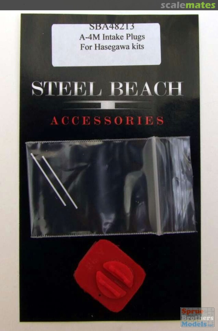 Boxart A-4M intake plugs 48213 Steel Beach Boxart A-4M intake plugs 48213 Steel Beach