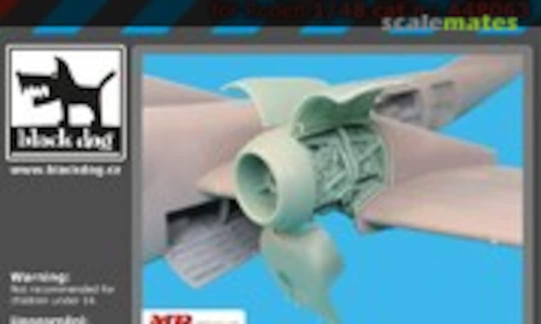 1:48 OV-1D Mohawk Engine (Black Dog A48063) A48063