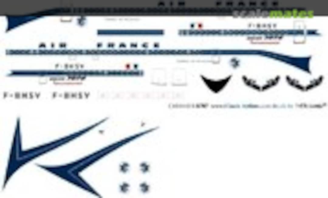 1:144 Air France (del) 707 (Classic Airlines CA144-031) CA144-031