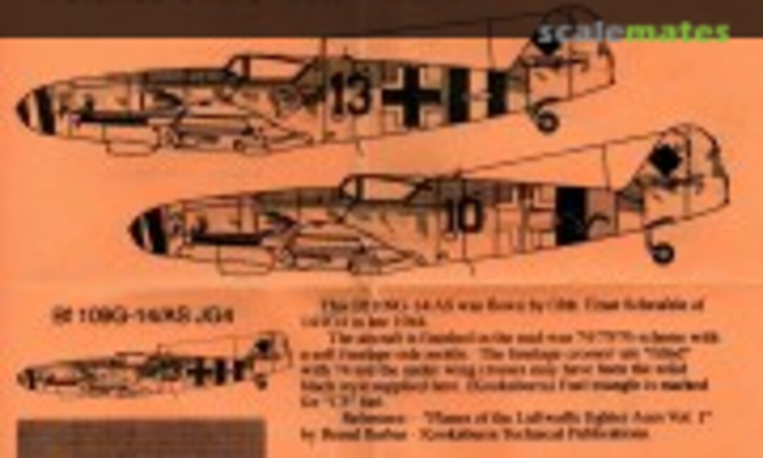 1:32 German Late War Bf 190G's (Ventura V3251) V3251