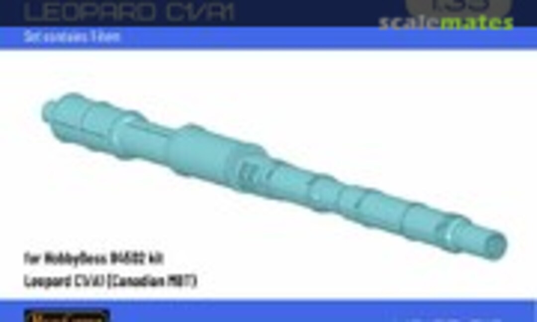 1:35 105mm L7 Barrel For HobbyBoss Leopard C1/A1 (3D MicroCosmos MC-35-518) MC-35-518