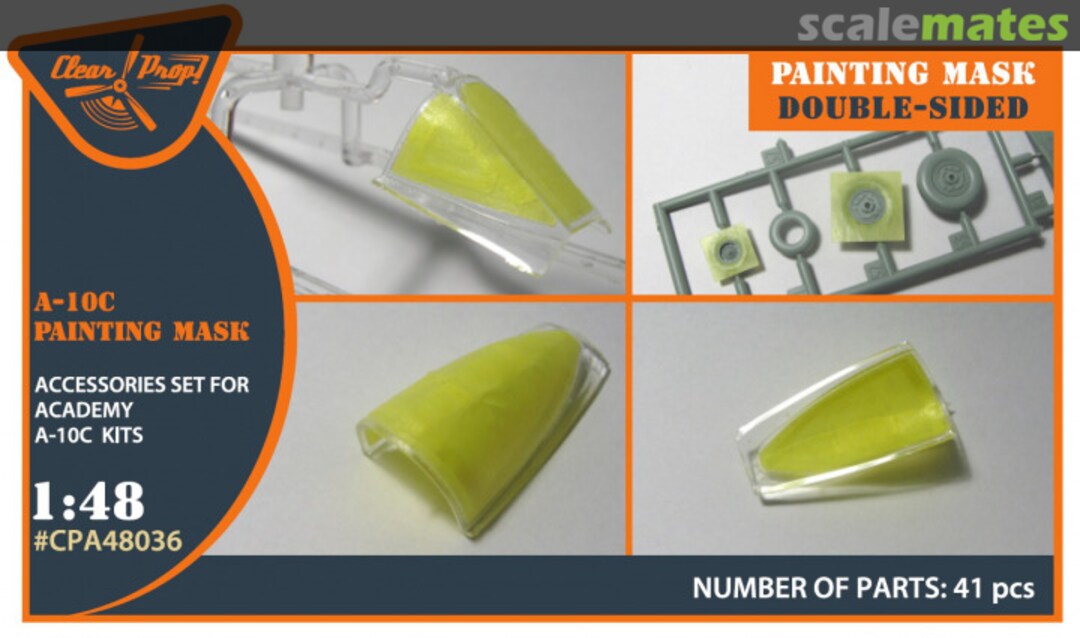 Boxart A-10C Double Sided Painting Mask CPA48036 Clear Prop! Boxart A-10C Double Sided Painting Mask CPA48036 Clear Prop!