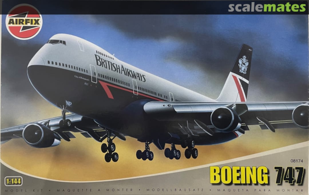 Boxart Boeing 747 '08174 Airfix Boxart Boeing 747 '08174 Airfix