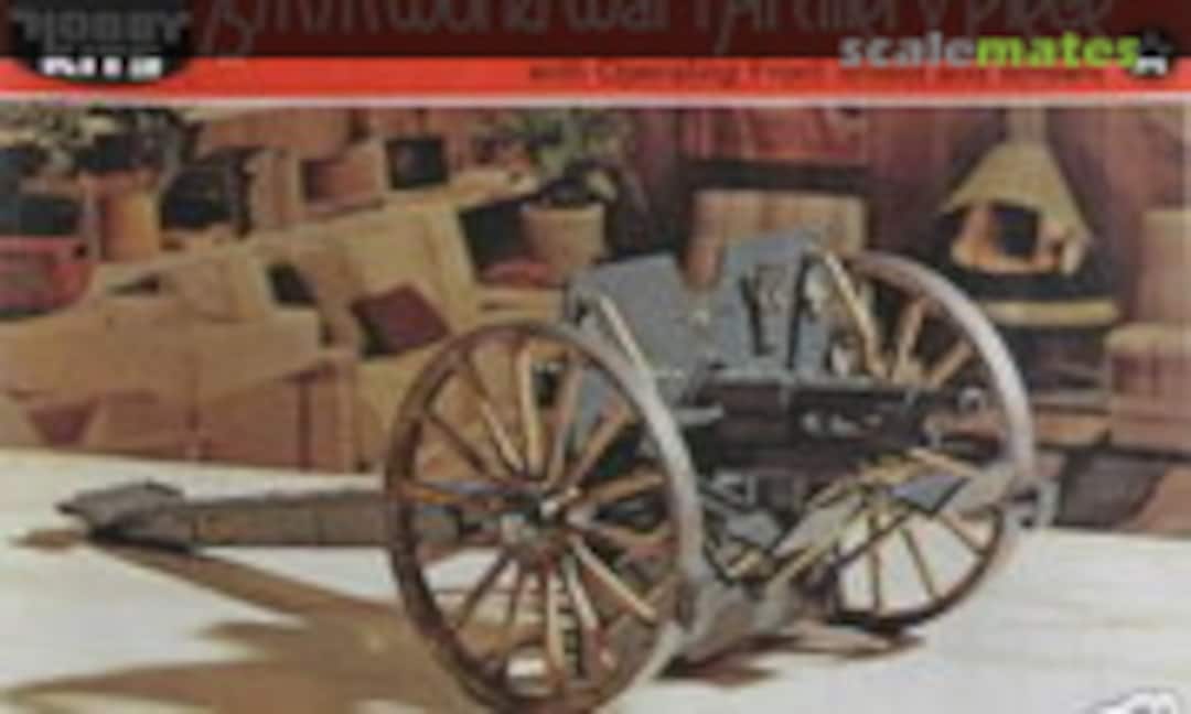 1:24 75mm World War 1 Artillery piece (LIFE-LIKE Hobby Kits 9692)