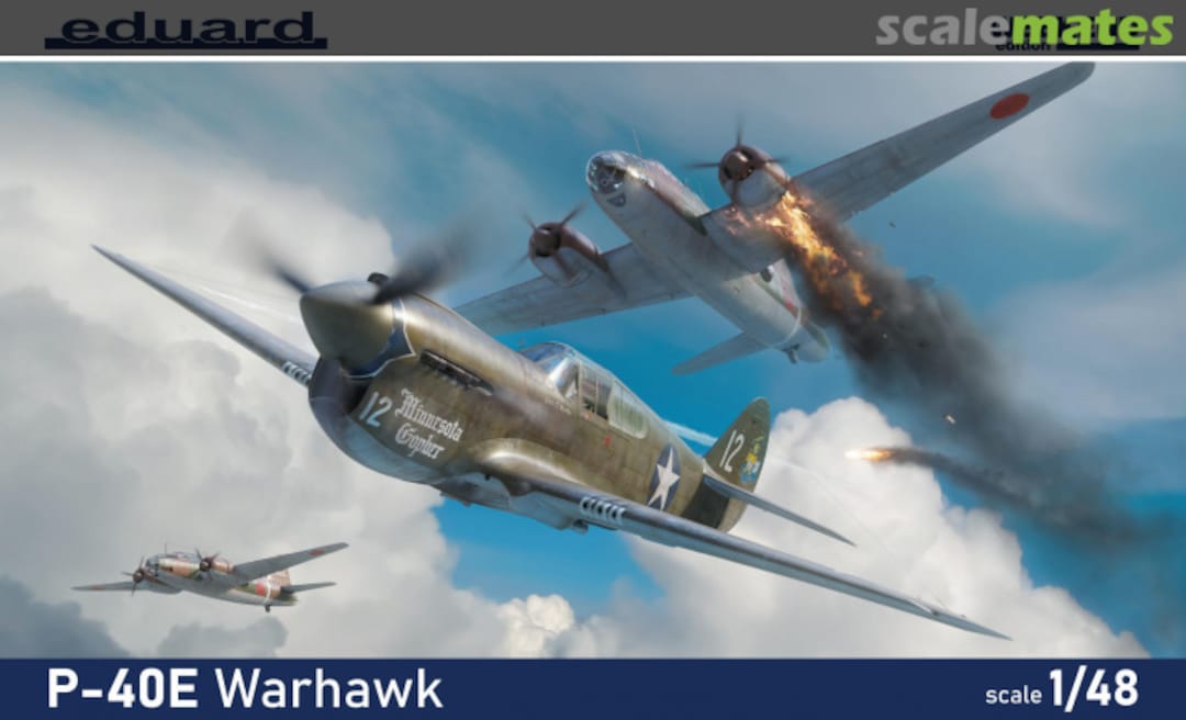 Boxart Curtiss P-40E Warhawk 84207 Eduard Boxart Curtiss P-40E Warhawk 84207 Eduard