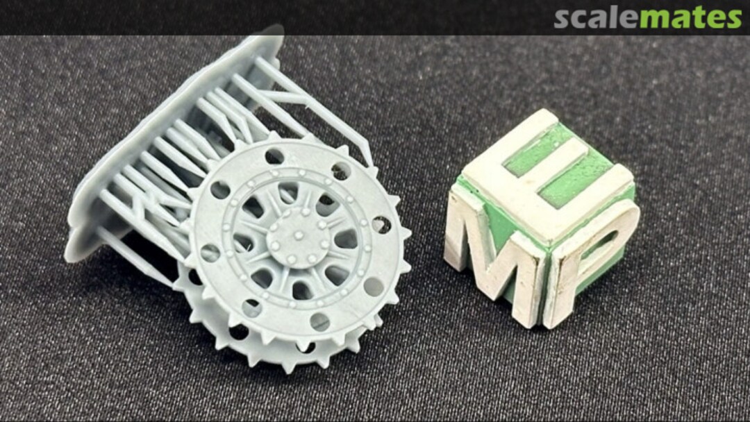 Boxart Jagdpanzer Hetzer - Drive wheels - prototype 35040888 EMP3d Boxart Jagdpanzer Hetzer - Drive wheels - prototype 35040888 EMP3d