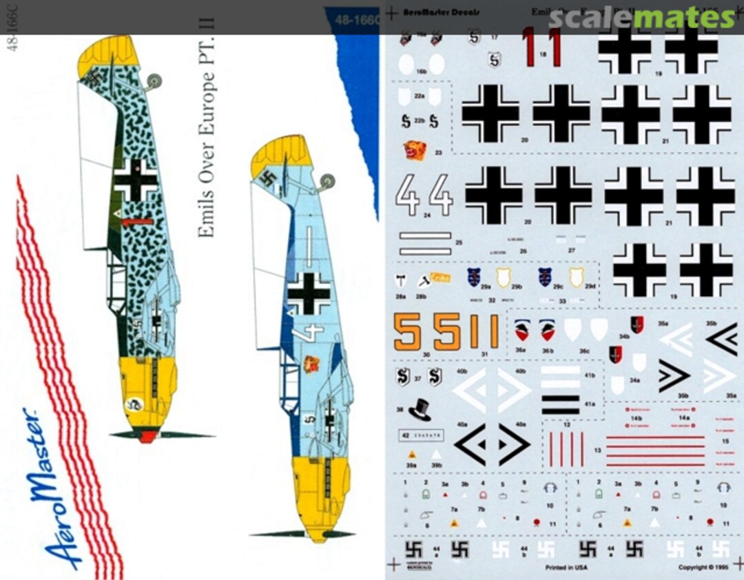 Boxart Emils Over Europe Pt. II 48-166C AeroMaster