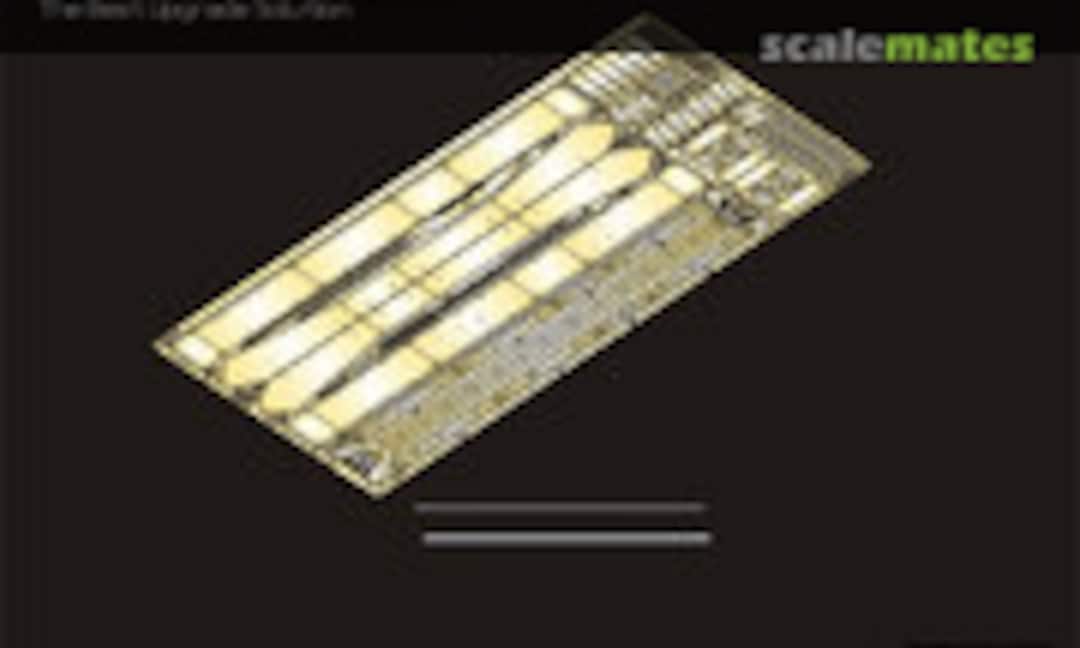 1:35 US M24 Chaffee (Early Prod) Light Tank Fenders and Skirts (For Bronco 35069) (Voyager Model PE35478) PE35478