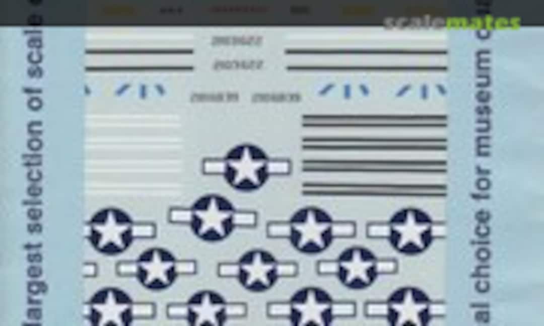 1:72 P-51s 336 Ftr Sq./4 Ftr Gr, 107 TAC Recon Sq./67 TAC Recon Gr, 4 Ftr. Gr/334 Ftr. Sq, 374 Ftr Sq./361 Ftr. Gr. (Microscale 72-365) 72-365