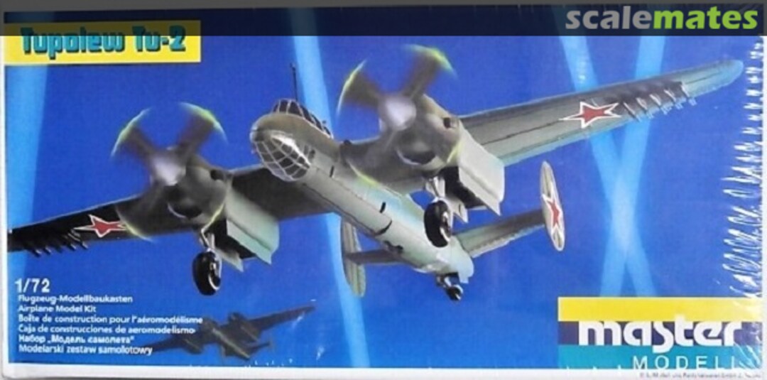 Boxart Tupolew Tu-2 1021 Master Modell Boxart Tupolew Tu-2 1021 Master Modell