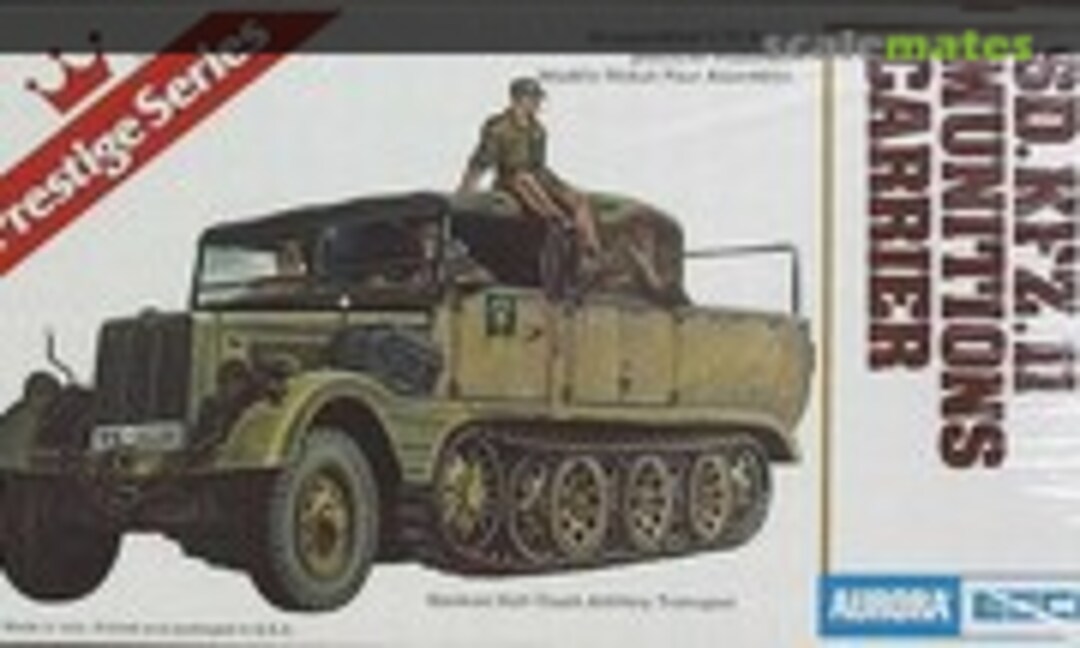 1:72 Sd.Kfz.11 Munitions Carrier (Aurora/ESCI 6217)