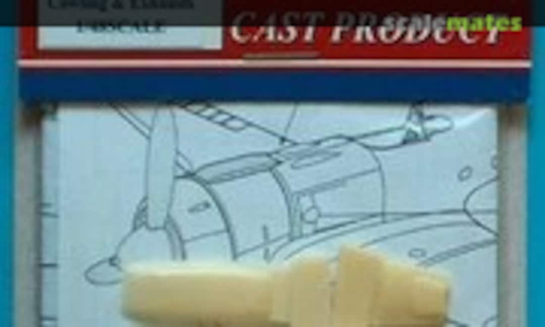 1:48 Lavochkin La-5 cowling and exhausts (AML AMLA48021)
