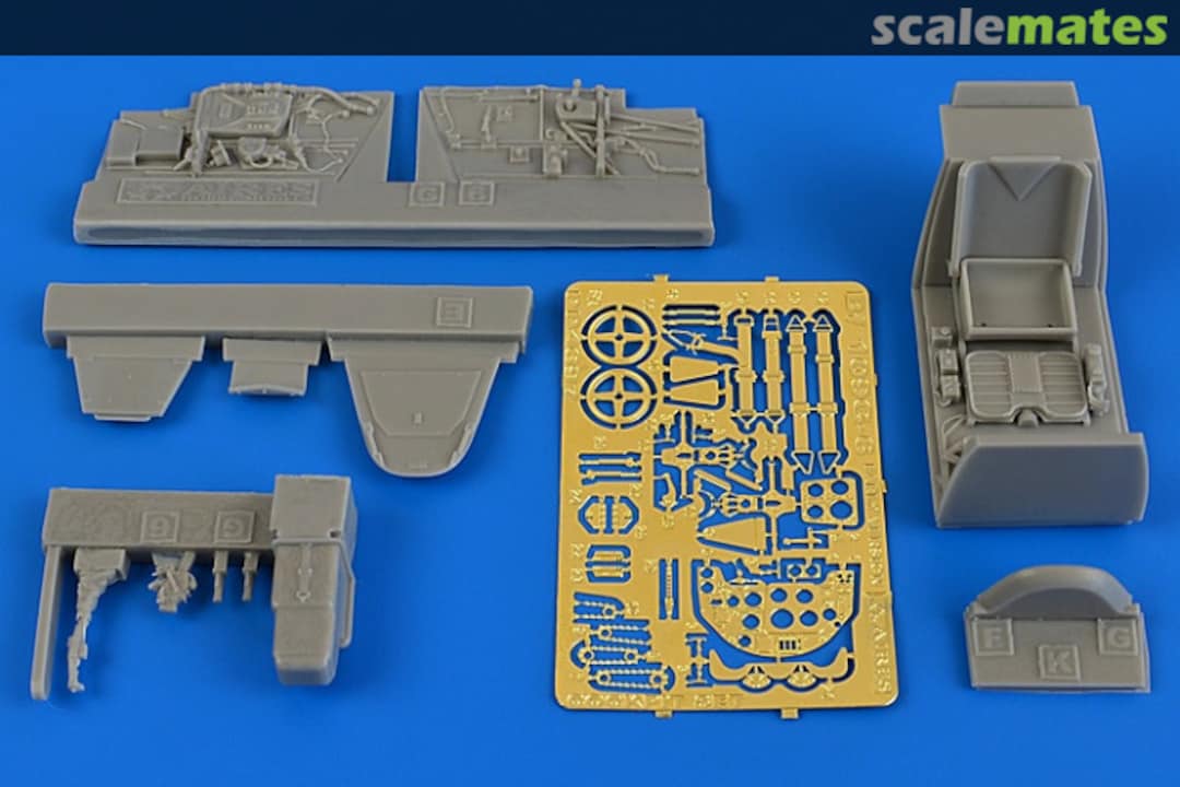 Boxart Bf 109G-6 (early) cockpit set COCKPIT SET 4697 Aires Boxart Bf 109G-6 (early) cockpit set COCKPIT SET 4697 Aires