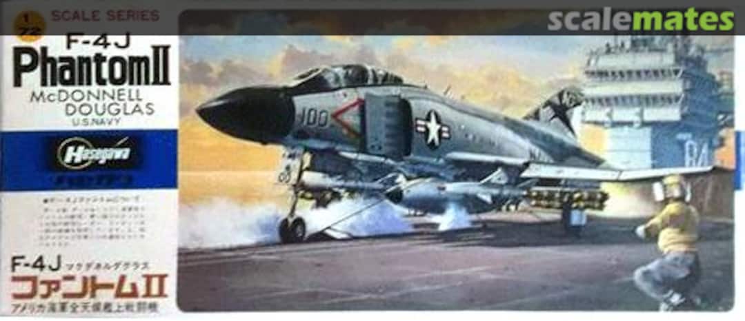 Boxart McDonnell Douglas F-4J Phantom II B12 Hasegawa