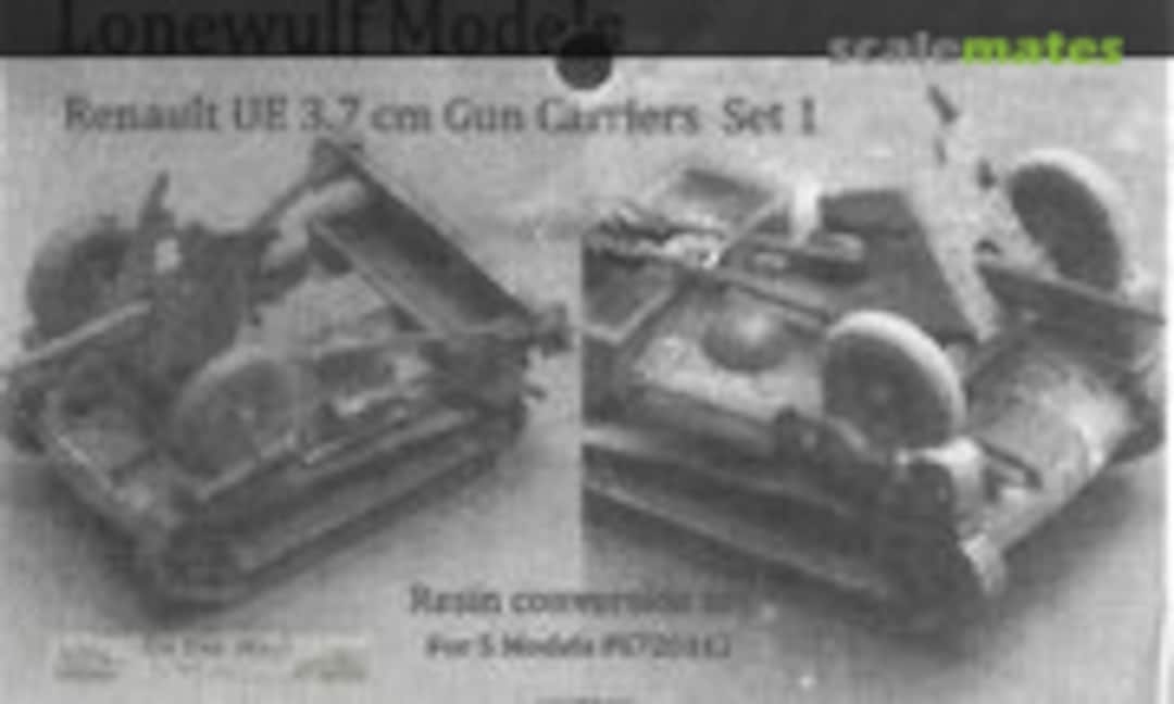 1:72 Renault UE 3.7cm Gun Carriers set 1 (Lonewulf Models LWP028) LWP028