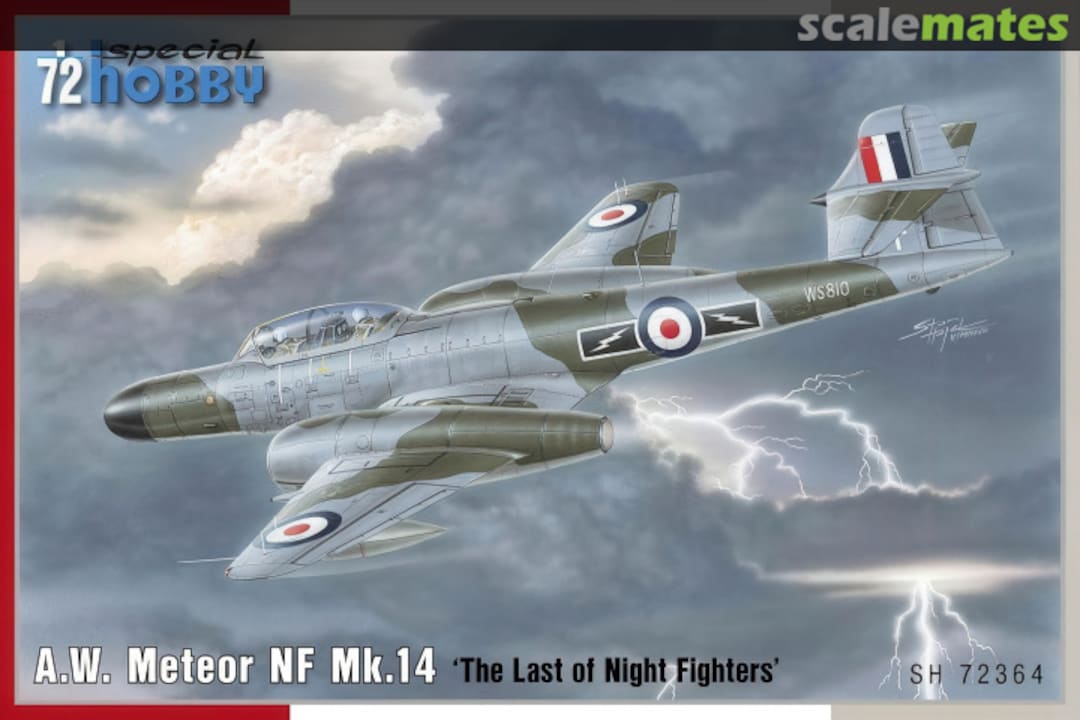 Boxart A.W. Meteor NF Mk.14 SH 72364 Special Hobby Boxart A.W. Meteor NF Mk.14 SH 72364 Special Hobby