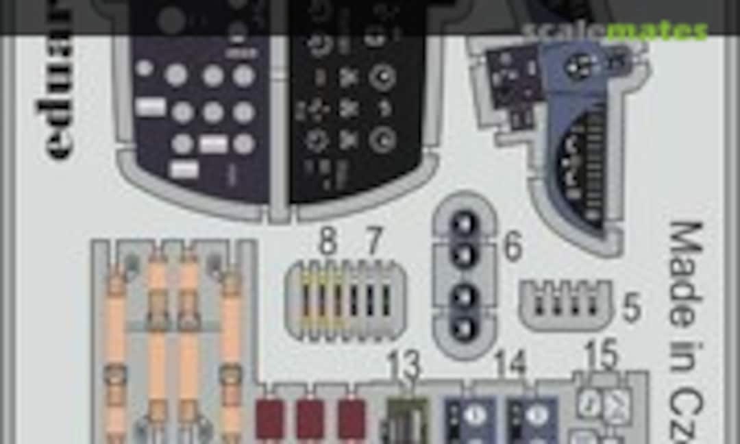 1:72 Douglas C-47 Skytrain cockpit interior (Eduard SS622)