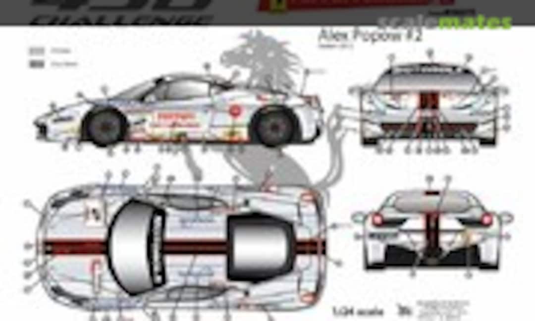1:24 Ferrari 458 "Venezuela" (FFSMC Productions C 24-013) C 24-013