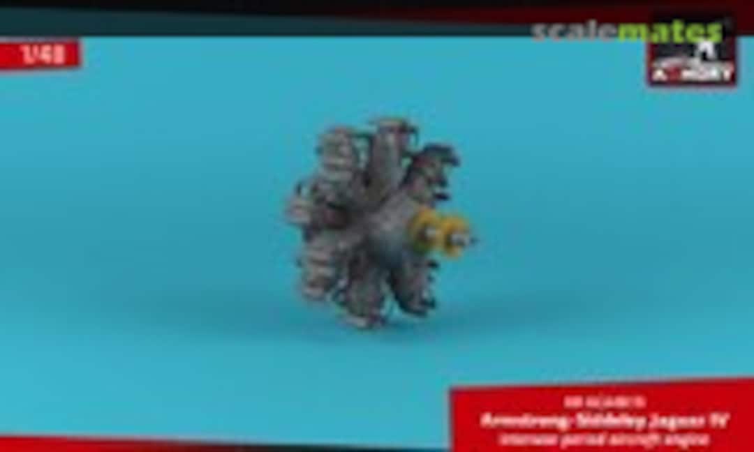 1:48 Armstrong Siddeley Jaguar-IV aircraft engine (Armory ACA4819) ACA4819