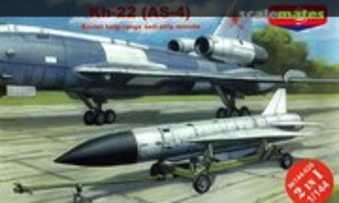 1:144 Kh-22 (AS-4) Soviet long-range anti-ship missile (MikroMir 144-026) 144-026