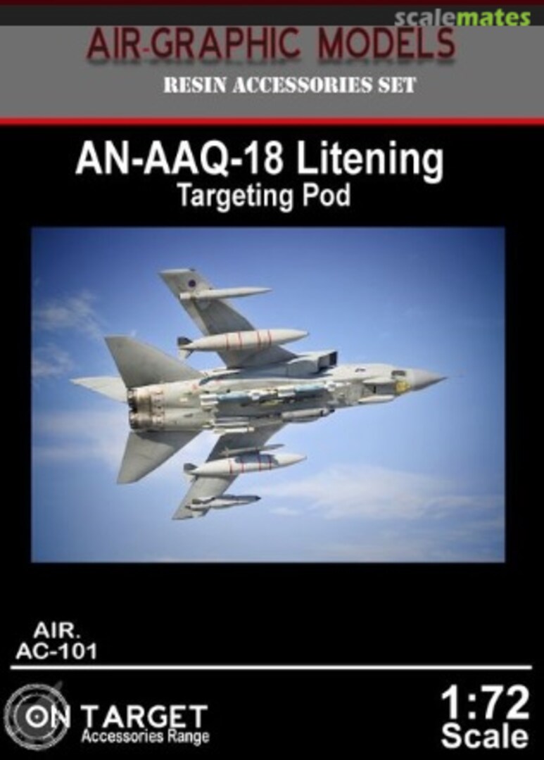 Boxart AN-AAQ-18 Litening Targeting Pod AIR.AC-101 Air-Graphics Models Boxart AN-AAQ-18 Litening Targeting Pod AIR.AC-101 Air-Graphics Models