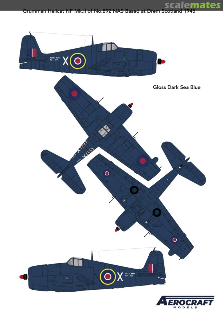 Boxart Hellcat F6F-N ACM-24006 Aerocraft Models Boxart Hellcat F6F-N ACM-24006 Aerocraft Models