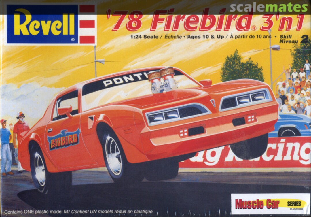 Boxart '78 Firebird 3 'n 1 85-2343 Revell Boxart '78 Firebird 3 'n 1 85-2343 Revell