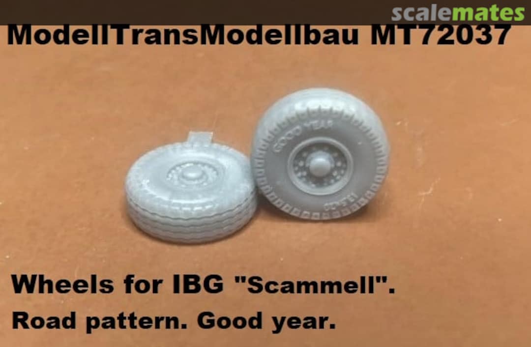 Boxart Wheels for IBG "Scammell" MT72037 Modell Trans Modellbau Boxart Wheels for IBG "Scammell" MT72037 Modell Trans Modellbau