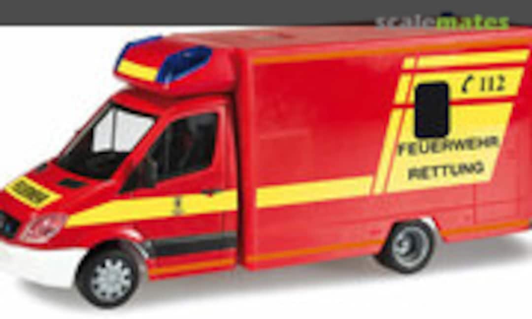1:87 Mercedes Benz Sprinter RTW Feuerwehr München (Herpa 090759)