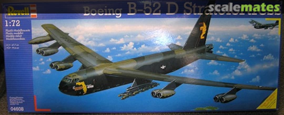 Boxart Boeing B-52 D Stratofortress 04608 Revell Boxart Boeing B-52 D Stratofortress 04608 Revell