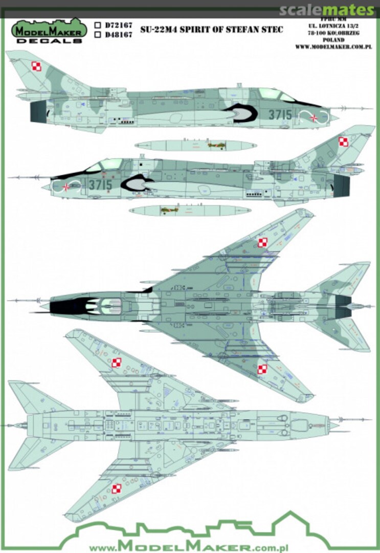 Boxart Su-22M4 Spirit of Stefan Stec D48167 ModelMaker