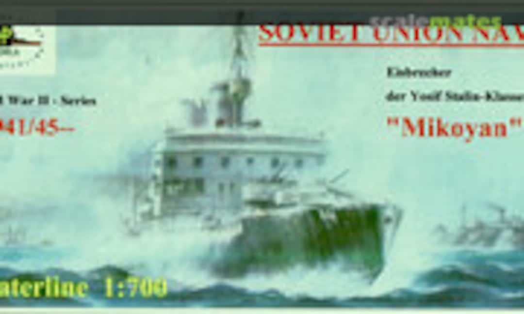 1:700 Eisbrecher der Yosif Stalin-Klasse "Mikoyan" (HP-Models WW II-WL-SU-004) WW II-WL-SU-004