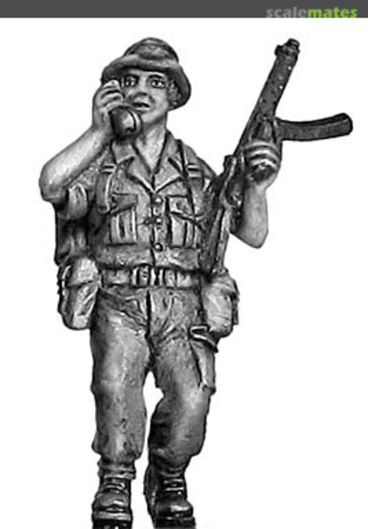 Boxart British infantry signaller with radio and Sterling 1967 Aden Eureka Miniatures Boxart British infantry signaller with radio and Sterling 1967 Aden Eureka Miniatures