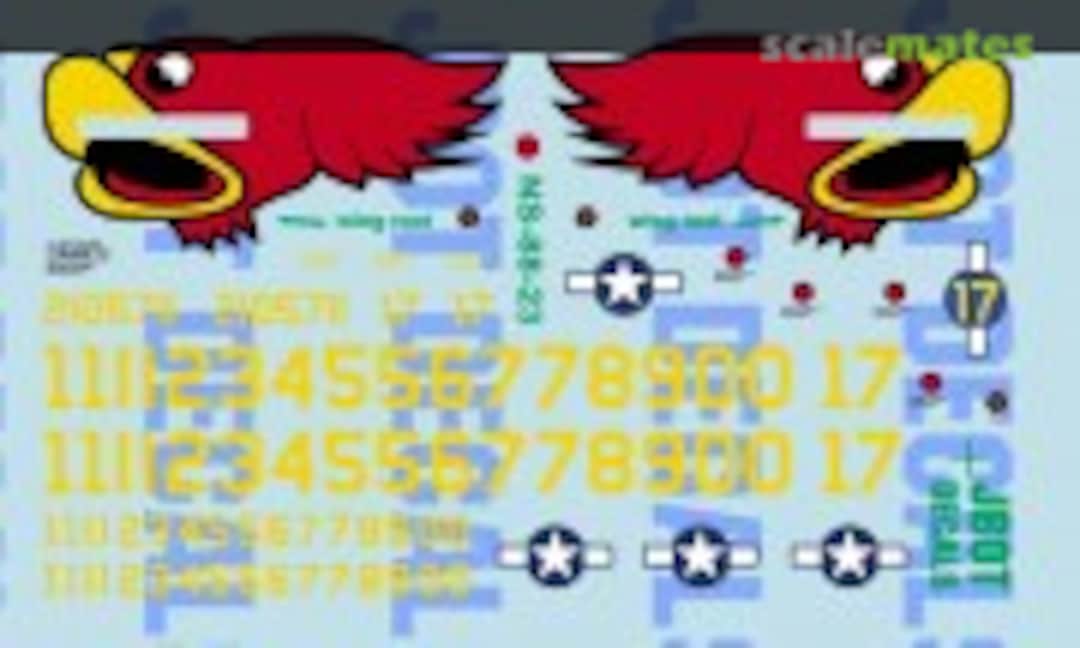 1:Egg Egg P-40 Parrot (JBOT Decals )