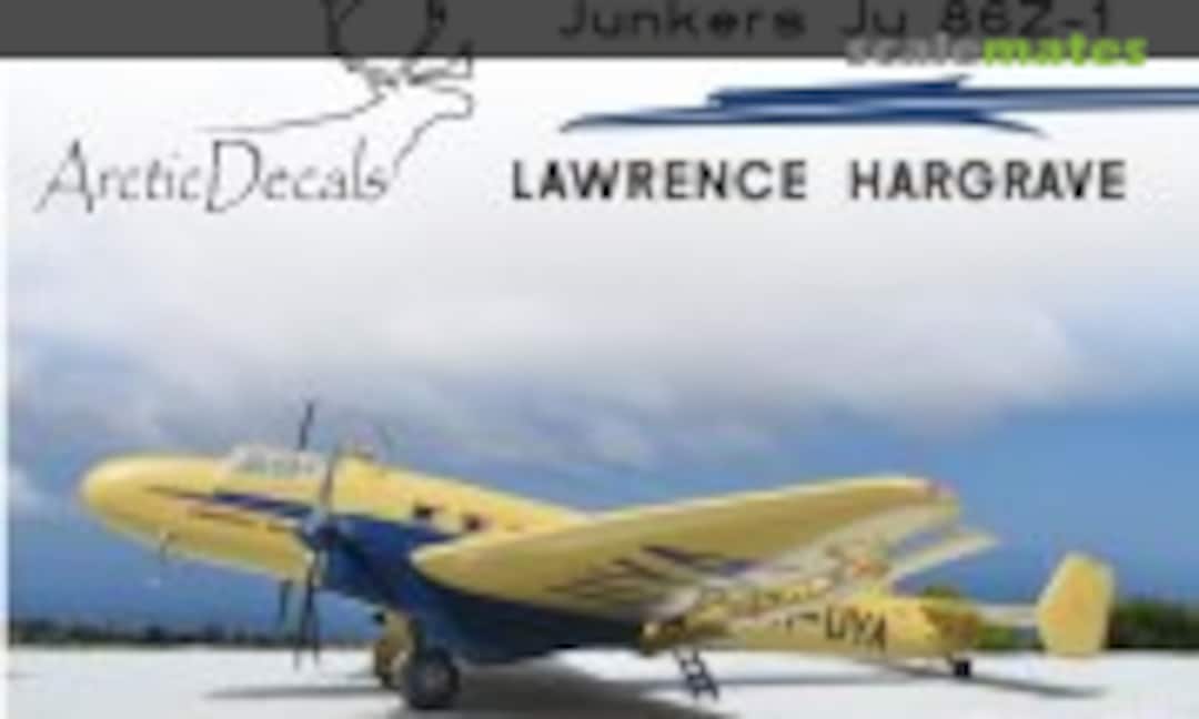 1:72 Junkers Ju86Z-1 Lawrence Hargrave (Arctic Decals ARC72-123A) ARC72-123A