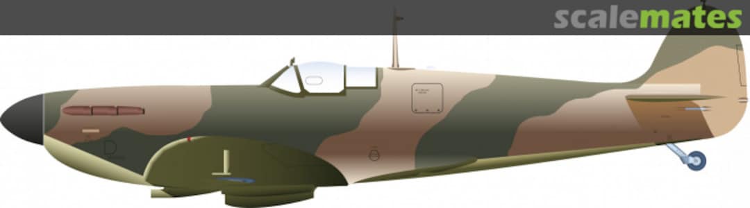 Boxart Spitfire Mk.I & Mk.II Technical Stencils  Moorland Scale Model Decals