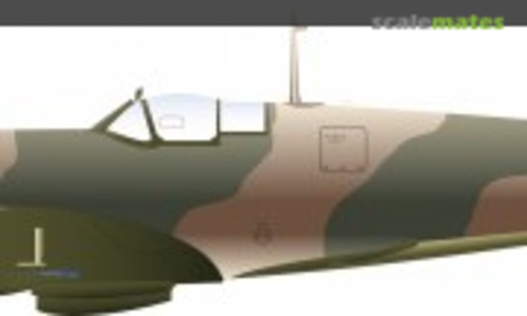 No Spitfire Mk.I & Mk.II Technical Stencils (Moorland Scale Model Decals )