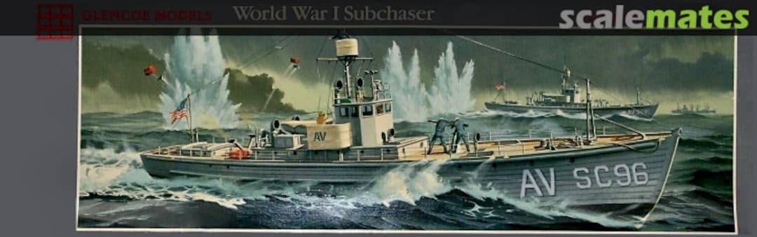 Boxart World War I Subchaser 07301 Glencoe Models Boxart World War I Subchaser 07301 Glencoe Models