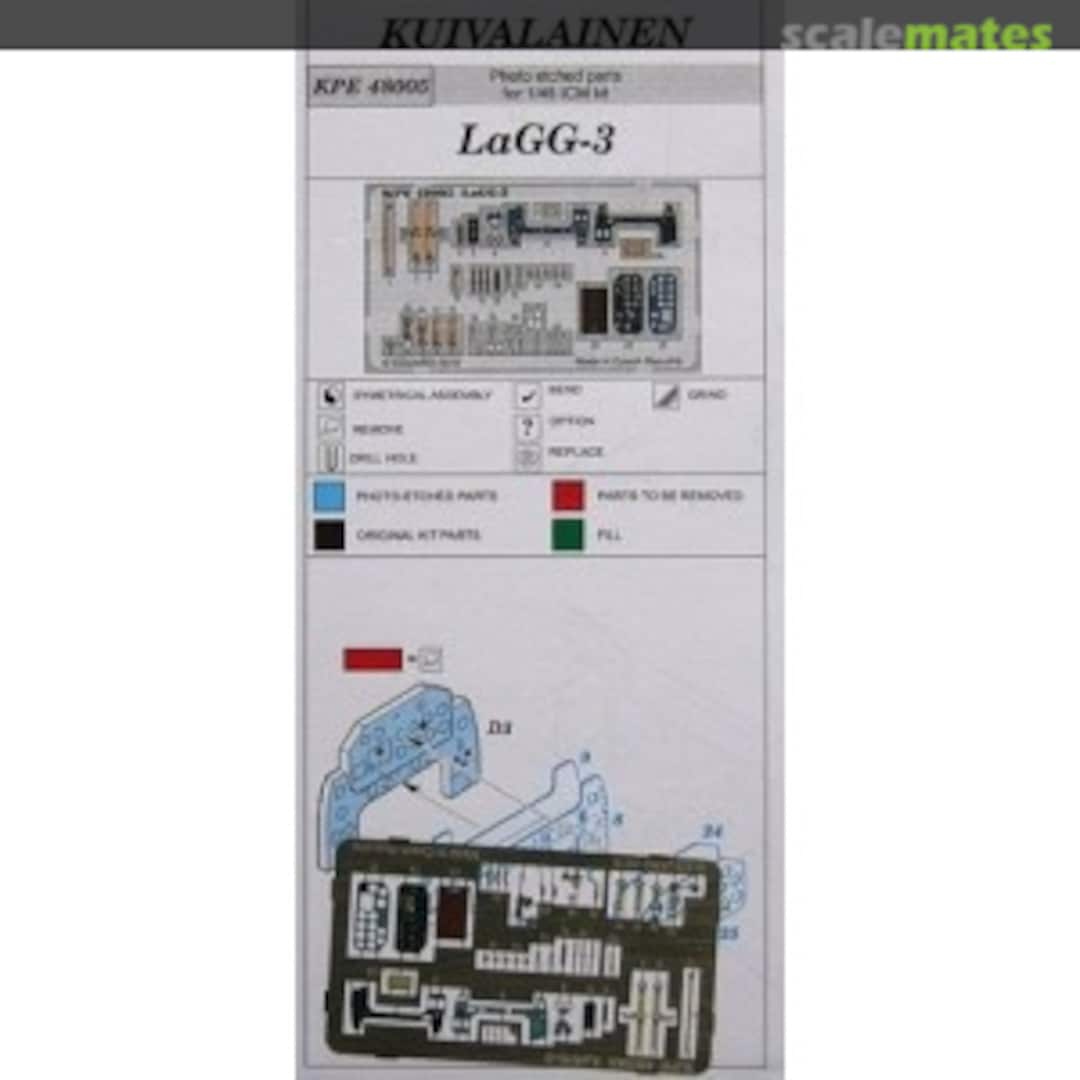 Boxart LaGG-3 KPE 48005 Kuivalainen Boxart LaGG-3 KPE 48005 Kuivalainen