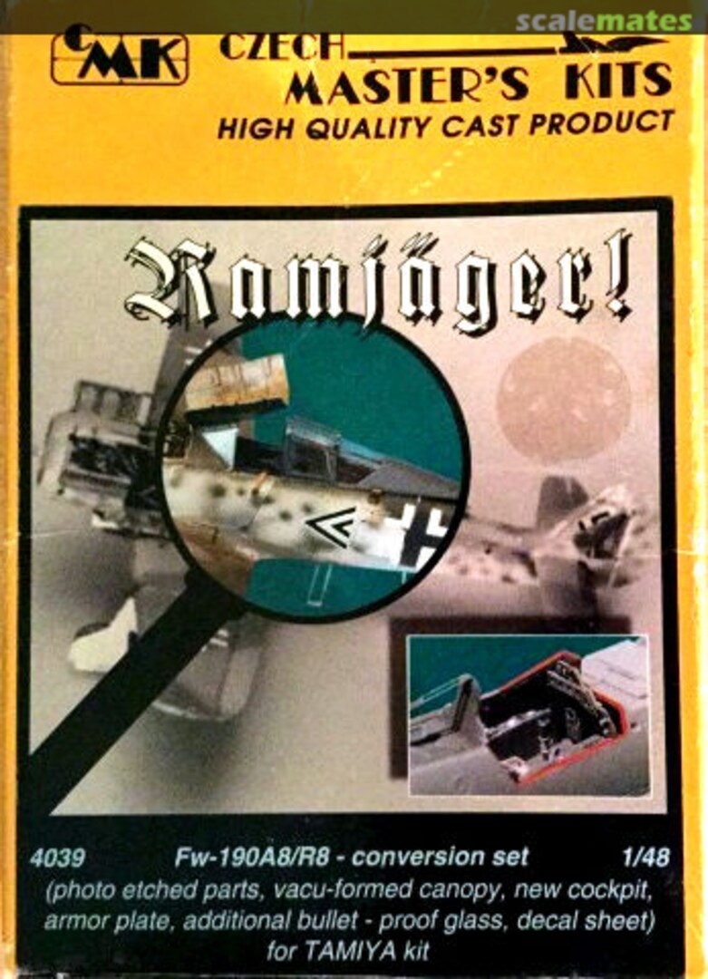Boxart Fw190A8/R8 rammjäger conversion 4039 CMK Boxart Fw190A8/R8 rammjäger conversion 4039 CMK