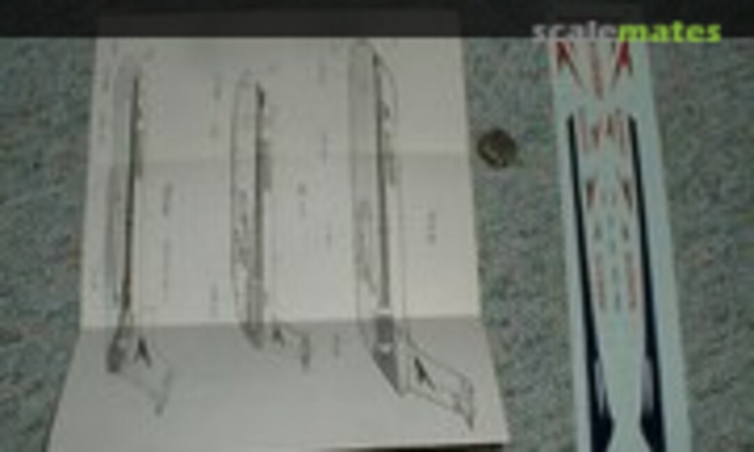 1:144 Allegheny Airlines: DC-9-30; 727-200; BAC 1-11 (Fowler Aviation Decals 12) 12