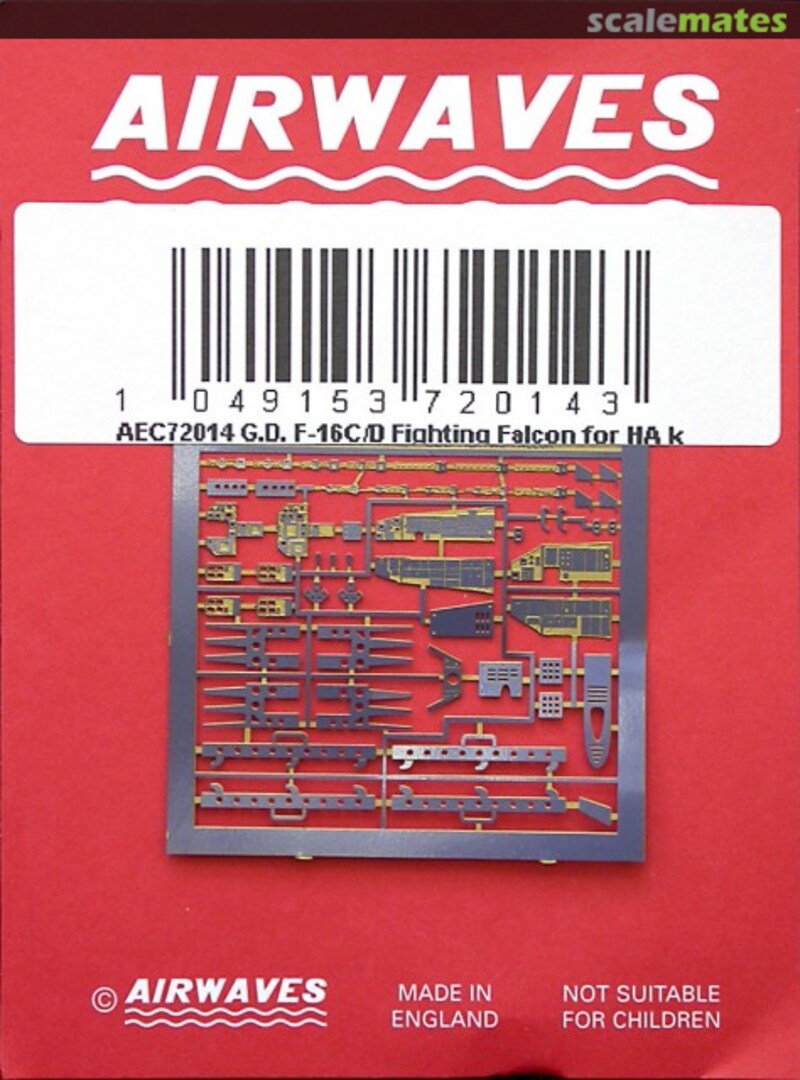 Boxart F-16C/D Fighting Falcon AEC72014 Airwaves