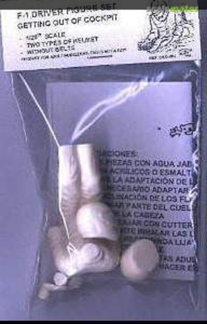 Boxart F-1 Driver figure set OSO-004 El Oso kits Boxart F-1 Driver figure set OSO-004 El Oso kits