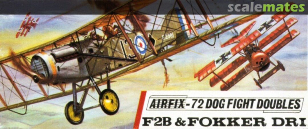 Boxart F2B & FOKKER DRI D261F Airfix Boxart F2B & FOKKER DRI D261F Airfix