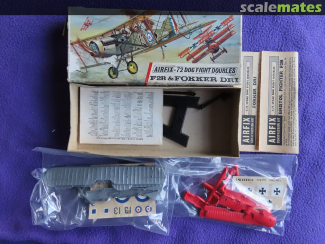 Contents F2B & FOKKER DRI D261F Airfix Contents F2B & FOKKER DRI D261F Airfix